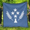 Kosrae Flag Premium Quilt A6  Quilt